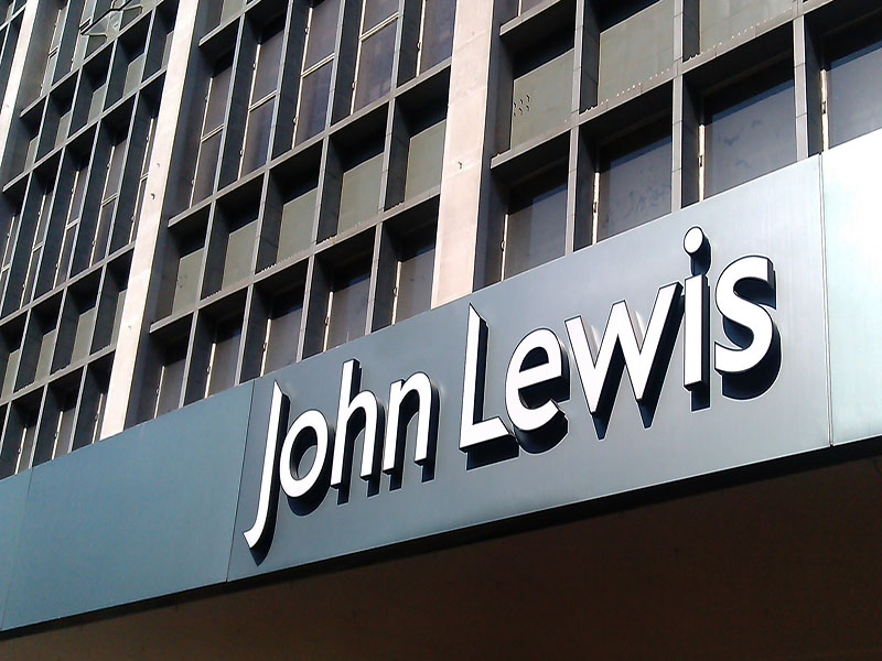 Our clock products sold to John Lewis Departments
